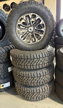 Load image into Gallery viewer, Set of &#39;00-&#39;25 Chevy Silverado 1500 Satin Graphite Rims 275/70R18 Patagonia XTs
