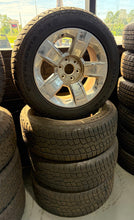 Load image into Gallery viewer, Set of 4 Used 20&quot; Chrome &#39;00-&#39;18 Silverado 1500 Wheels on 275/55R20 Milestar ATR
