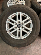 Load image into Gallery viewer, Set of 4 Used Takeoff &#39;22-&#39;25 Toyota Tundra 18&quot; Wheels 265/70R18 Bridgestone LT
