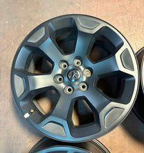 Load image into Gallery viewer, Set of 4 OEM &#39;19-&#39;25 RAM 1500 20&quot; Big Horn Black Wheels 5YD56TRMAA Free Shipping
