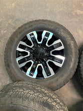 Load image into Gallery viewer, Set of Used &#39;11-&#39;25 GMC 2500 3500 Denali Ultimate 20&quot; Rims 275/65R20 AT Tires LT
