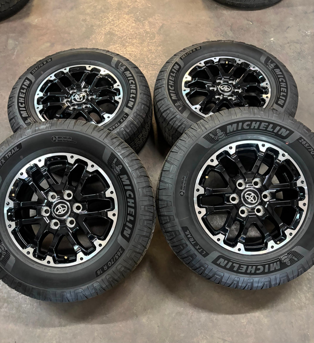 Set of Lightly Used OE '22-'25 Toyota Tundra 18