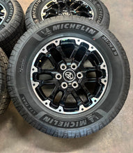 Load image into Gallery viewer, Set of Lightly Used OE &#39;22-&#39;25 Toyota Tundra 18&quot; Wheels on 265/70R18 Michelin LT
