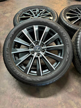 Load image into Gallery viewer, Set of 4 Used Takeoff &#39;24-&#39;25 Lexus GX550 22&quot; Wheels 265/50R22 Dunlop Tires LT
