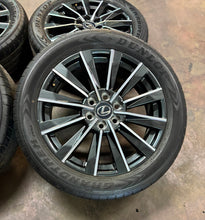 Load image into Gallery viewer, Set of 4 Used Takeoff &#39;24-&#39;25 Lexus GX550 22&quot; Wheels 265/50R22 Dunlop Tires LT
