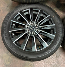 Load image into Gallery viewer, Set of 4 Used Takeoff &#39;24-&#39;25 Lexus GX550 22&quot; Wheels 265/50R22 Dunlop Tires LT
