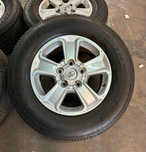Load image into Gallery viewer, Set of Four OEM Used 18&quot; &#39;07-&#39;21 Toyota Tundra Wheels 275/65R18 Bridgestone LT
