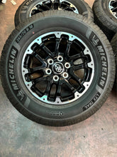 Load image into Gallery viewer, Set of Lightly Used OE &#39;22-&#39;25 Toyota Tundra 18&quot; Rims 265/70R18 Michelin LTX LT
