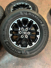 Load image into Gallery viewer, Set of Lightly Used OE &#39;22-&#39;25 Toyota Tundra 18&quot; Rims 265/70R18 Michelin LTX LT
