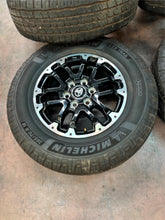 Load image into Gallery viewer, Set of Lightly Used OE &#39;22-&#39;25 Toyota Tundra 18&quot; Rims 265/70R18 Michelin LTX LT
