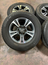 Load image into Gallery viewer, Set of 4 Used OEM &#39;05-&#39;23 Toyota Tacoma 17&quot; Wheels 265/70R17 Toyo A30 Tires LT
