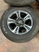 Load image into Gallery viewer, Set of 4 Used OEM &#39;05-&#39;23 Toyota Tacoma 17&quot; Wheels 265/70R17 Toyo A30 Tires LT
