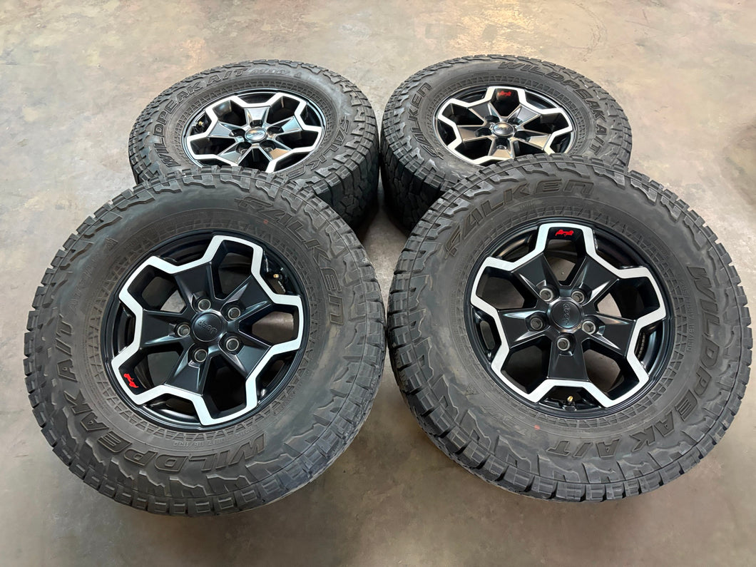 Set of 4 Used '07-'25 Jeep Wrangler Gladiator 17