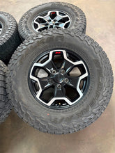 Load image into Gallery viewer, Set of 4 Used &#39;07-&#39;25 Jeep Wrangler Gladiator 17&quot; Rims 285/70R17 Falken A/T LT

