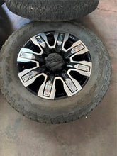 Load image into Gallery viewer, Set of 4 Used OE &#39;11-&#39;25 GMC 2500 Denali Ultimate Rims 275/65R20 Goodyear LRE LT
