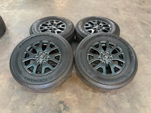 Load image into Gallery viewer, Set of OEM 17&quot; &#39;24-&#39;25 Toyota Tacoma Dark Charcoal Wheels 245/70R17 Yokohama LT
