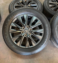 Load image into Gallery viewer, Set of 4 Lightly Used &#39;21-&#39;25 Lexus LX600 20&quot; Grey Wheels 265/55R20 Yokohama LT
