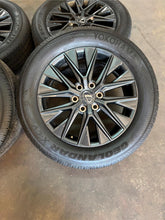 Load image into Gallery viewer, Set of 4 Lightly Used &#39;21-&#39;25 Lexus LX600 20&quot; Grey Wheels 265/55R20 Yokohama LT
