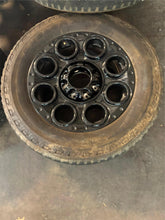 Load image into Gallery viewer, Set of 4 Used 20&quot; &#39;05-&#39;25 Ford F250 F350 Black OEM Rims 275/65R20 Bridgestone LT
