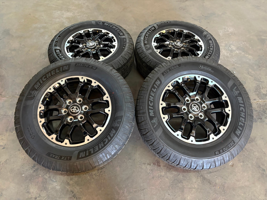 Set of OEM Takeoff '22-'25 Toyota Tundra 18