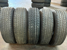 Load image into Gallery viewer, x5 Used OEM 18&quot; &#39;21-&#39;25 Ford Bronco Black &amp; Milled Wheels on 255/70R18 Tires LT
