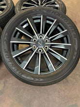 Load image into Gallery viewer, Set of Used &#39;24-&#39;25 Lexus GX550 Luxury+ OEM Wheels on Dunlop 265/50R22 Tires LT
