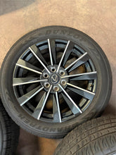 Load image into Gallery viewer, Set of Used &#39;24-&#39;25 Lexus GX550 Luxury+ OEM Wheels on Dunlop 265/50R22 Tires LT
