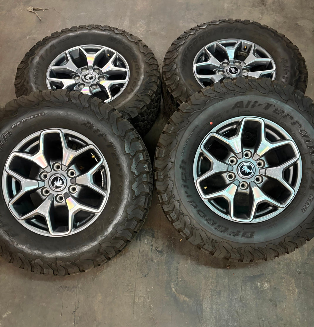 Set of Four Used 17