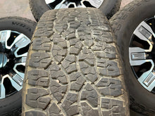 Load image into Gallery viewer, Used Four OEM &#39;11-&#39;24 GMC Sierra 2500 3500 Denali Rims 275/65R20 Goodyear AT LT
