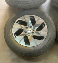 Load image into Gallery viewer, Set of 4 OEM &#39;05-&#39;25 Ford F-150 Lightning Wheels on 275/60R20 Hankook Tires AT2
