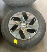 Load image into Gallery viewer, Set of 4 OEM &#39;05-&#39;25 Ford F-150 Lightning Wheels on 275/60R20 Hankook Tires AT2
