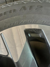 Load image into Gallery viewer, Set of 4 OEM &#39;05-&#39;25 Ford F-150 Lightning Wheels on 275/60R20 Hankook Tires AT2
