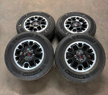Load image into Gallery viewer, Set of OEM &#39;24-&#39;25 Toyota Tacoma TRD 18&quot; Rims on 265/70R18 Michelin LTX Trail LT
