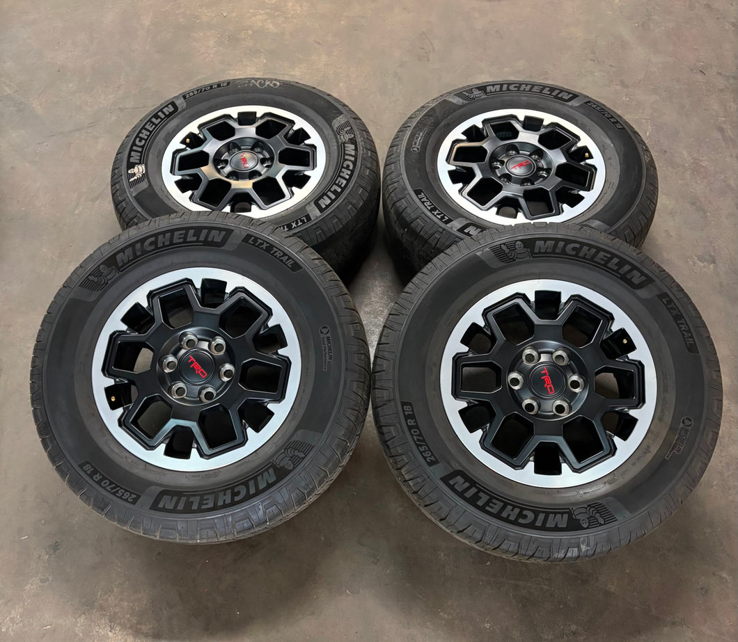 Set of OEM '24-'25 Toyota Tacoma TRD 18