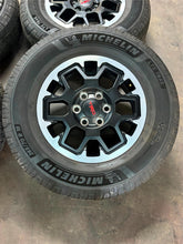 Load image into Gallery viewer, Set of OEM &#39;24-&#39;25 Toyota Tacoma TRD 18&quot; Rims on 265/70R18 Michelin LTX Trail LT
