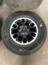 Load image into Gallery viewer, Set of OEM &#39;24-&#39;25 Toyota Tacoma TRD 18&quot; Rims on 265/70R18 Michelin LTX Trail LT
