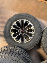 Load image into Gallery viewer, Set of &#39;00-&#39;25 Chevy Silverado 1500 Bronze Rims 275/65R18 Falken Rubitrek A/T01
