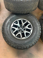 Load image into Gallery viewer, Set of Used OEM &#39;05-&#39;25 Ford F150 Raptor Wheels on 315/70R17 BFGoodrich TAKO2 LT
