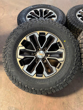 Load image into Gallery viewer, Set of &#39;00-&#39;25 Chevy Silverado 1500 Bronze Rims 275/65R18 Falken Rubitrek A/T01
