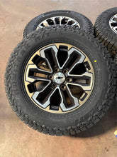 Load image into Gallery viewer, Set of &#39;00-&#39;25 Chevy Silverado 1500 Bronze Rims 275/65R18 Falken Rubitrek A/T01
