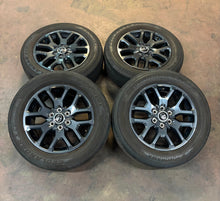 Load image into Gallery viewer, Set of Used &#39;22-&#39;25 Toyota Tundra Sequoia 20&quot; Dark Charcoal Wheels 265/60R20 LT
