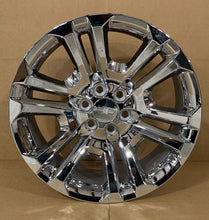 Load image into Gallery viewer, OEM '99-'18 Chevrolet Silverado 1500 Chrome CK158 22" Wheels on 285/45R22 Wheels
