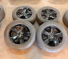 Load image into Gallery viewer, Set of 4 Used '19-'26 RAM 1500 Black OEM Wheels 275/60R20 Arroyo Tamarock A/T LT
