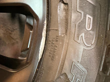 Load image into Gallery viewer, Set of Used 20" OEM '22-'26 Toyota Tundra Black Wheels 265/60R20 Bridgestone LT
