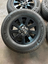 Load image into Gallery viewer, Set of 4 OEM Used '24-'26 Toyota Land Cruiser Wheels 265/70R18 Michelin Tires LT
