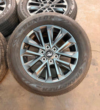 Load image into Gallery viewer, Set of Used '22-'26 Toyota Sequoia 20" Dark Charcoal Rims 265/60R20 Grandtek LT
