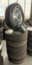 Load image into Gallery viewer, Set of 6 '05-'26 Ford F-450 F-550 19.5" OEM Wheels 225/70R19.5 Continental HDR5
