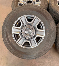 Load image into Gallery viewer, Set of Used 18" 10480 '05-'26 Ford F250 F350 Wheels 275/70R18 Bridgestone AT LT
