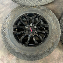 Load image into Gallery viewer, Used Set of 4 18&quot; &#39;00-&#39;24 GMC Sierra 1500 Wheels 275/70R18 Goodyear Territory LT
