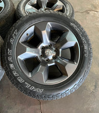 Load image into Gallery viewer, Set of 4 Used 20" '19-'26 Dodge RAM 1500 OEM Rims 2675 275/55R20 Falken AT3WA LT
